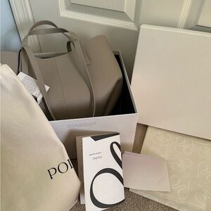 Brand new polene MINI cyme bag in taupe (FIRM PRICE)